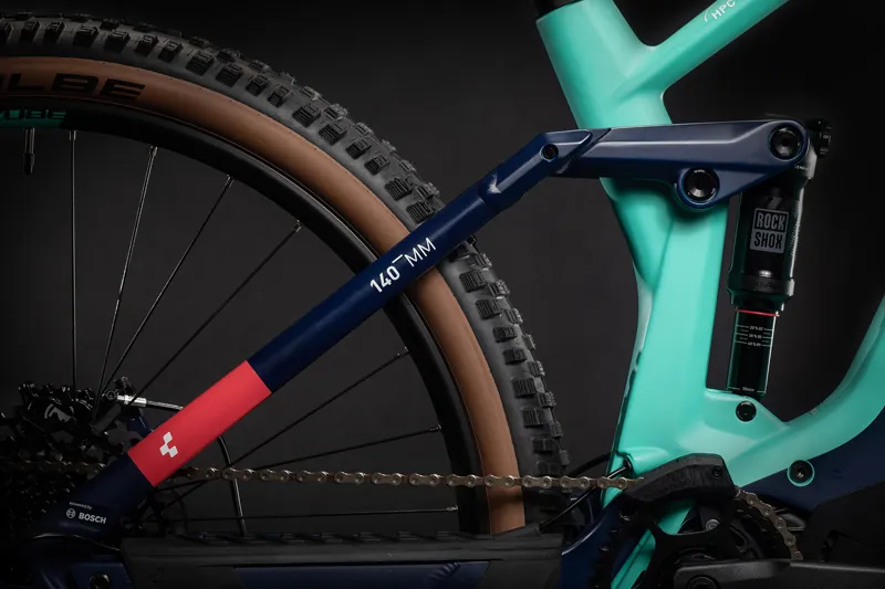 2020 Cube Stereo Hybrid 140 HPC Race 625 Carbon FS eMTB in Blue-2