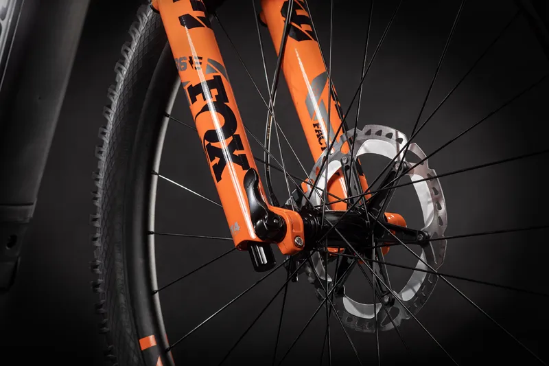 2020 Cube Stereo Hybrid 140 Hpc ACT 625 Carbon Electric FS MTB in Grey-2