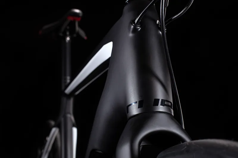 2020 Cube Agree Hybrid c:62 Race Carbon Electric Road Bike in Grey-2