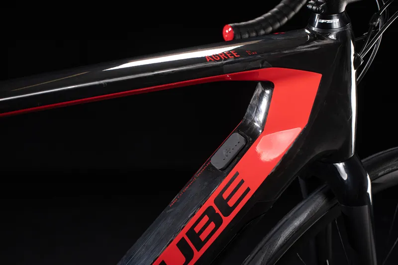 2020 Cube Agree Hybrid c:62 SL Carbon Electric Road Bike in Black-3
