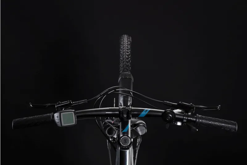 2019 Cube Cross Hybrid One 400 Allroad Electric Bike in Grey-1