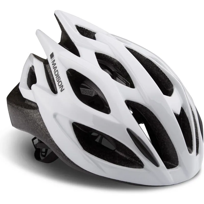 Madison Tour Gloss Helmet in White