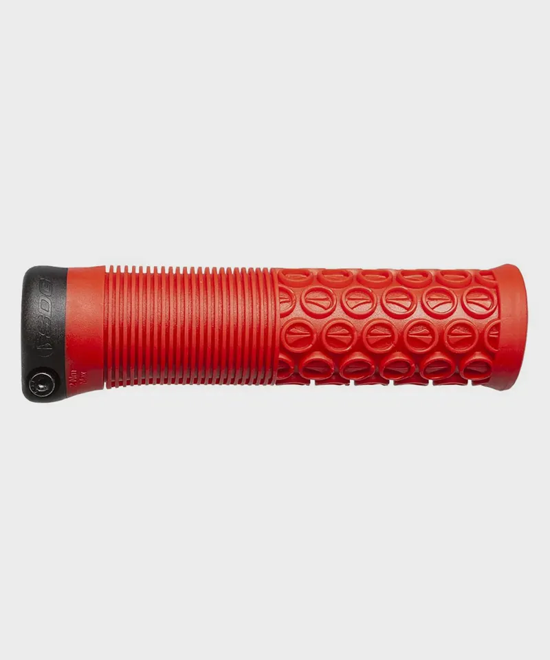 SDG Thrice Lock-On Grip in Red-1