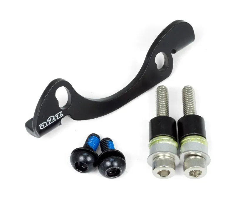 A2Z Disc Mount 160 to 203mm Adapter PM Fork To IS Caliper