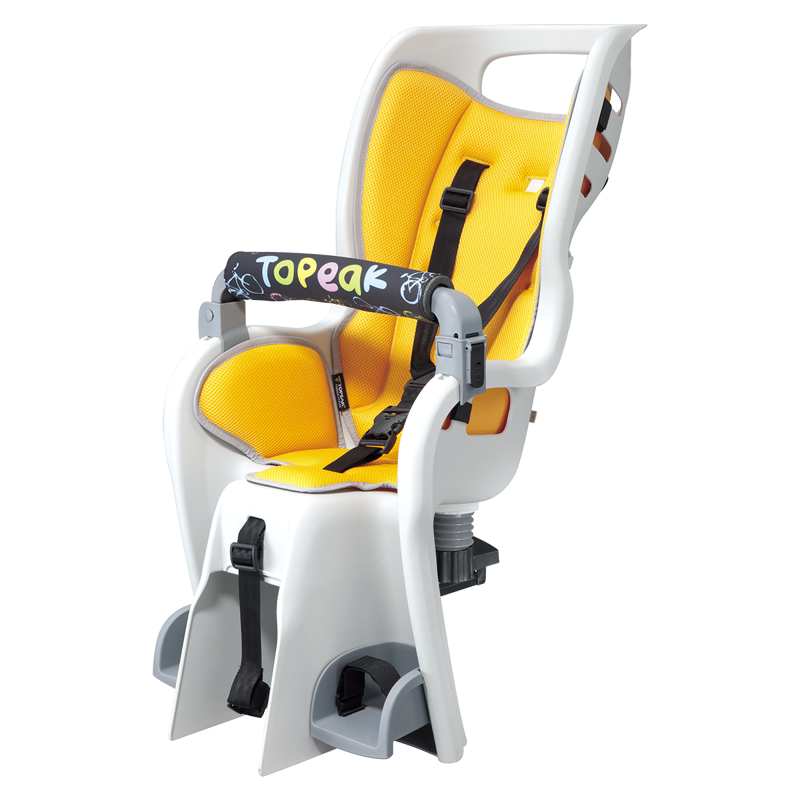 Topeak Babyseat II in Yellow/Grey