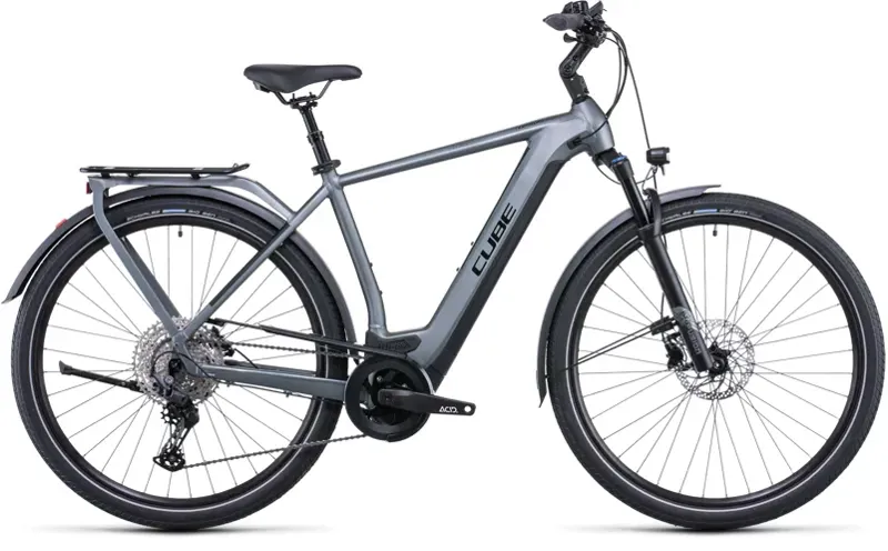 2022 Cube Kathmandu Hybrid Pro 625 Electric Bike in Grey