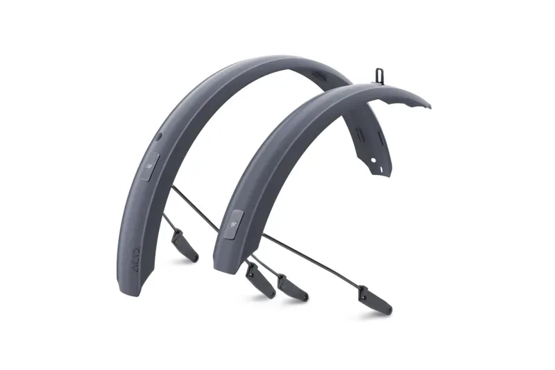 Acid Compact 75 Mudguard Set w/Stays in Black