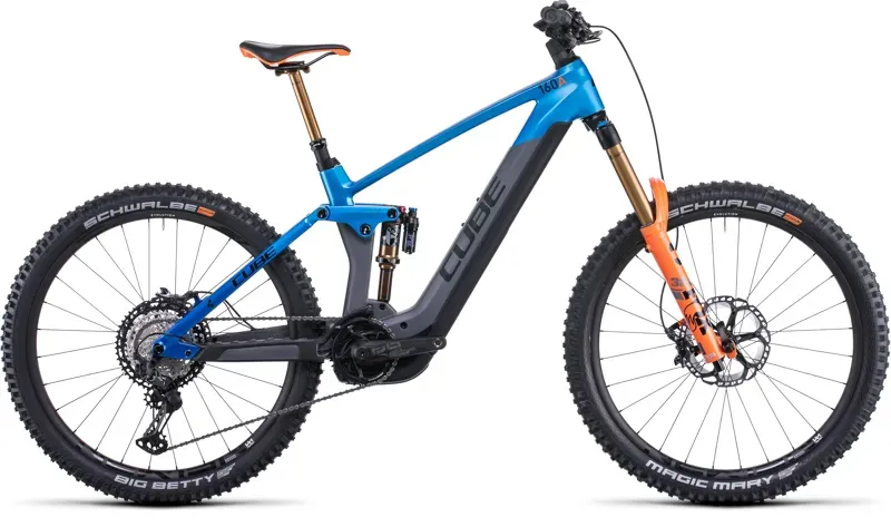 2022 Cube Stereo Hybrid 160 HPC 27.5 Actionteam eMTB in Grey