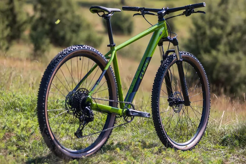 2021 Cube Analog Mountain Bike in Green-1