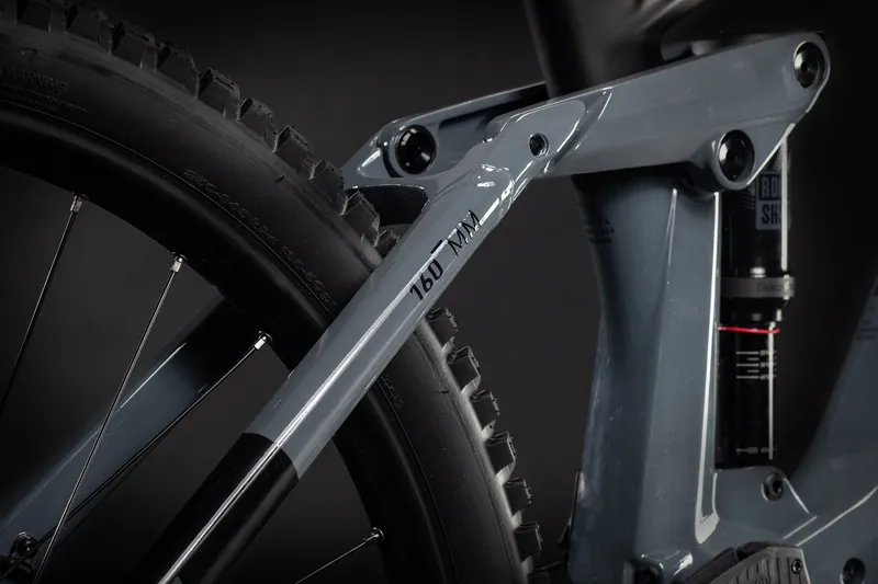 2021 Cube Stereo Hybrid 160 HPC SL 625 Mountain Bike in Black-3