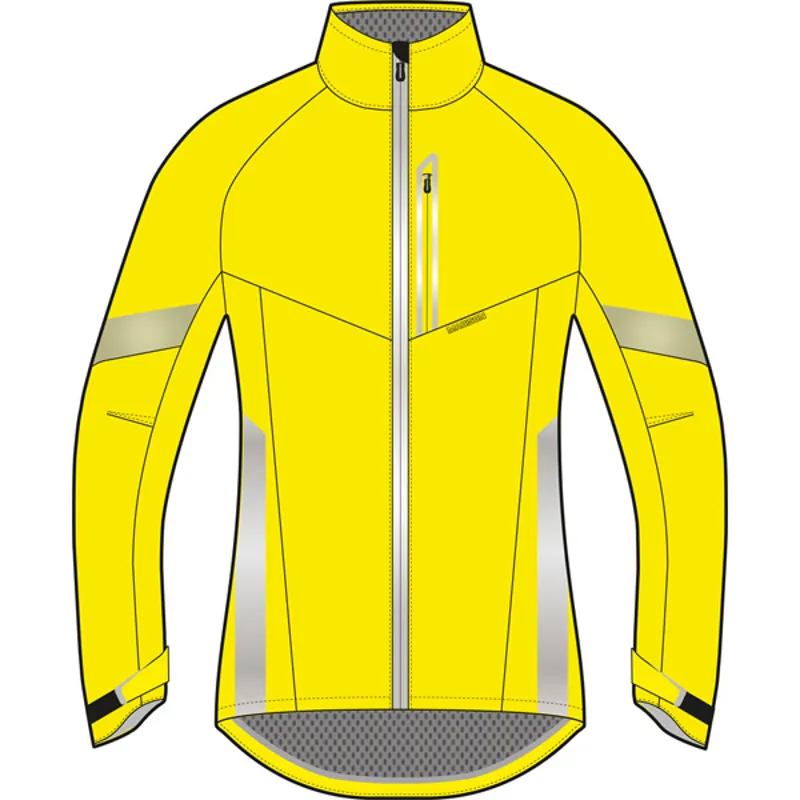 Madison Protec Womens Waterproof Jacket in Yellow