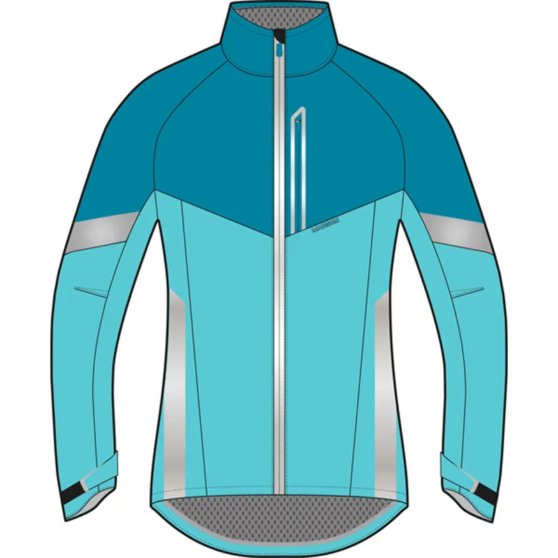 Madison Protec Womens Waterproof Jacket in Blue