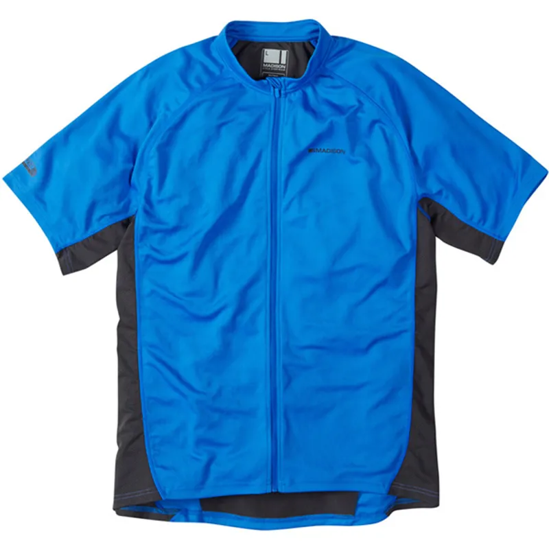 Madison Trail Mens Short Sleeve Medium Jersey In Blue