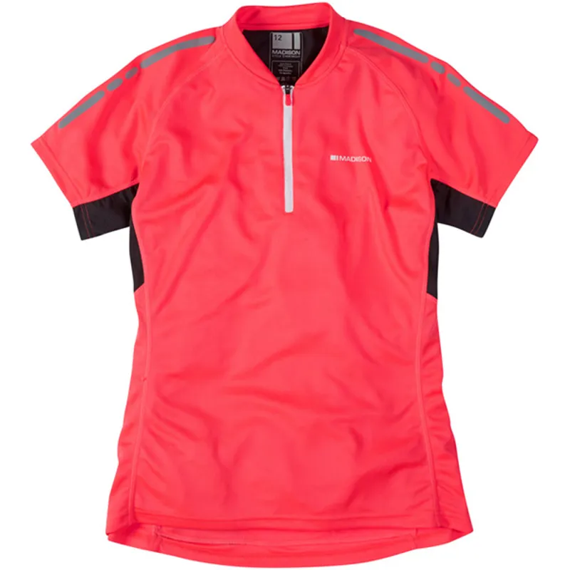 Madison Stellar Short Sleeved Womens Jersey in Pink