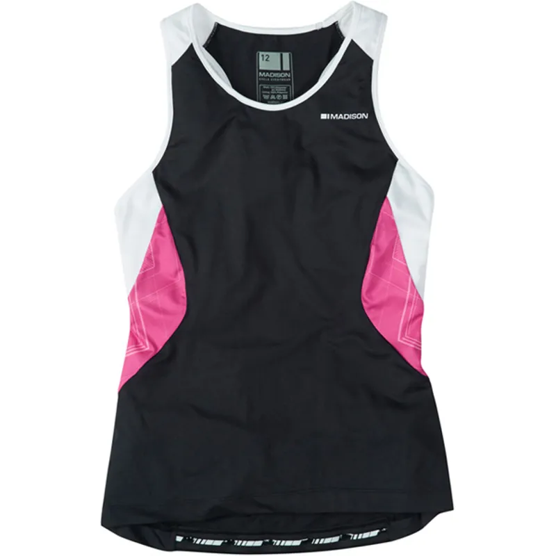 Madison Sportive Sleeveless Womens Jersey in Black