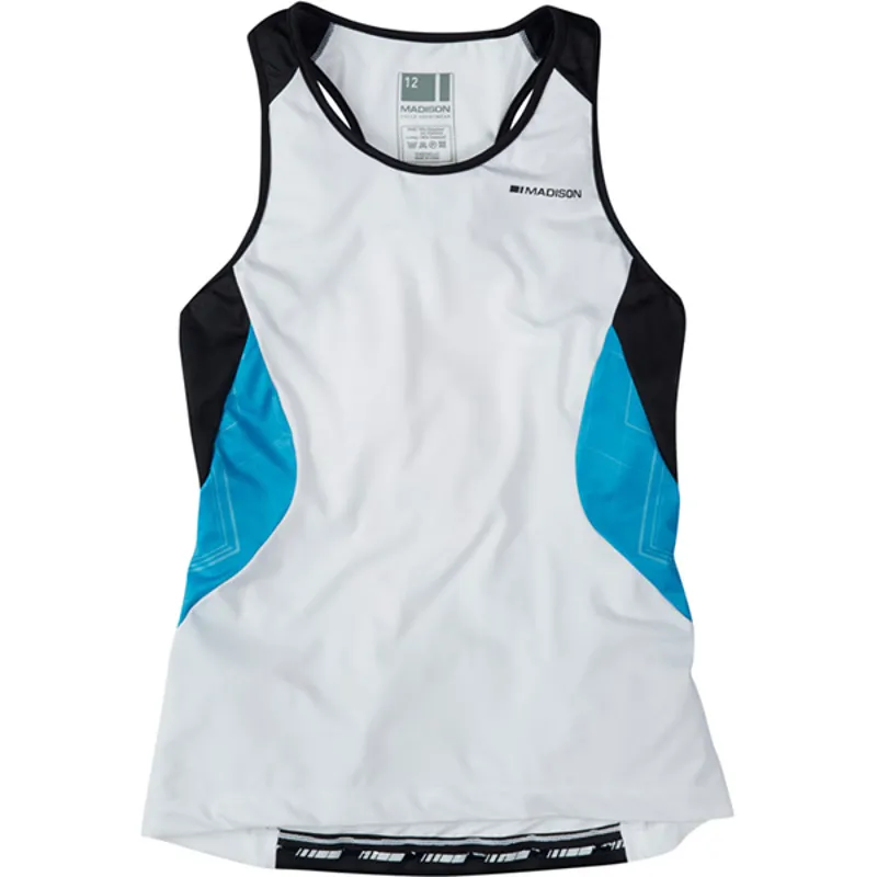 Madison Sportive Sleeveless Womens Jersey in Blue