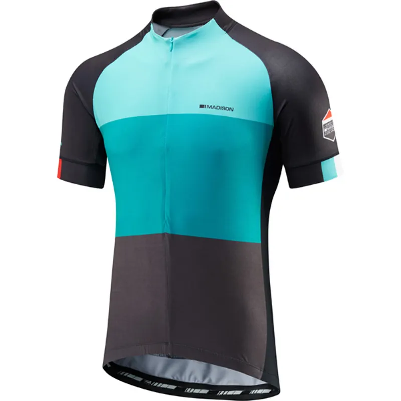 Madison Sportive Mens Small Short Sleeve Jersey In Blue