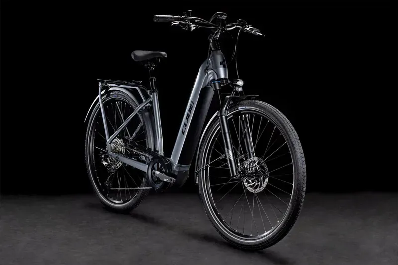 2022 Cube Kathmandu Hybrid Pro 625 Electric Bike in Grey-5