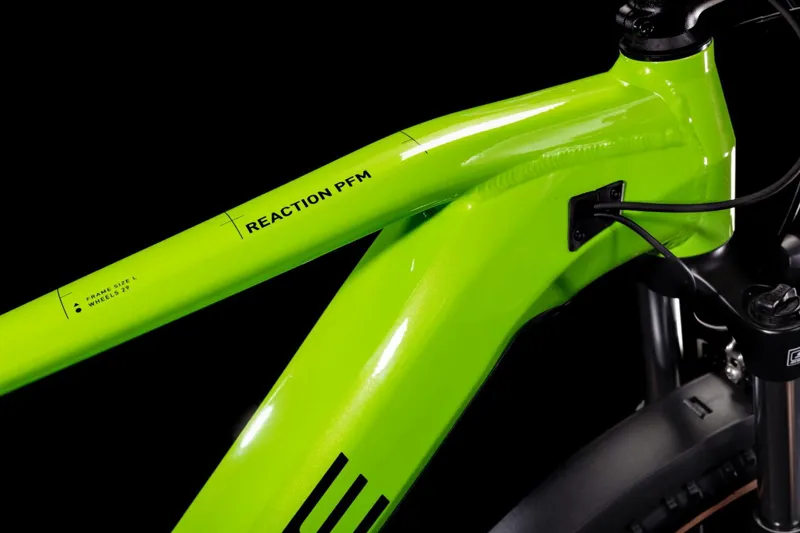 2022 Cube Reaction Hybrid Performance 625 Electric Mountain Bike Green-4