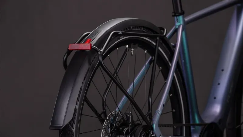 Cube Editor Hybrid SLT 400x FE City E-Bike in Smaragd Grey/Prism-4