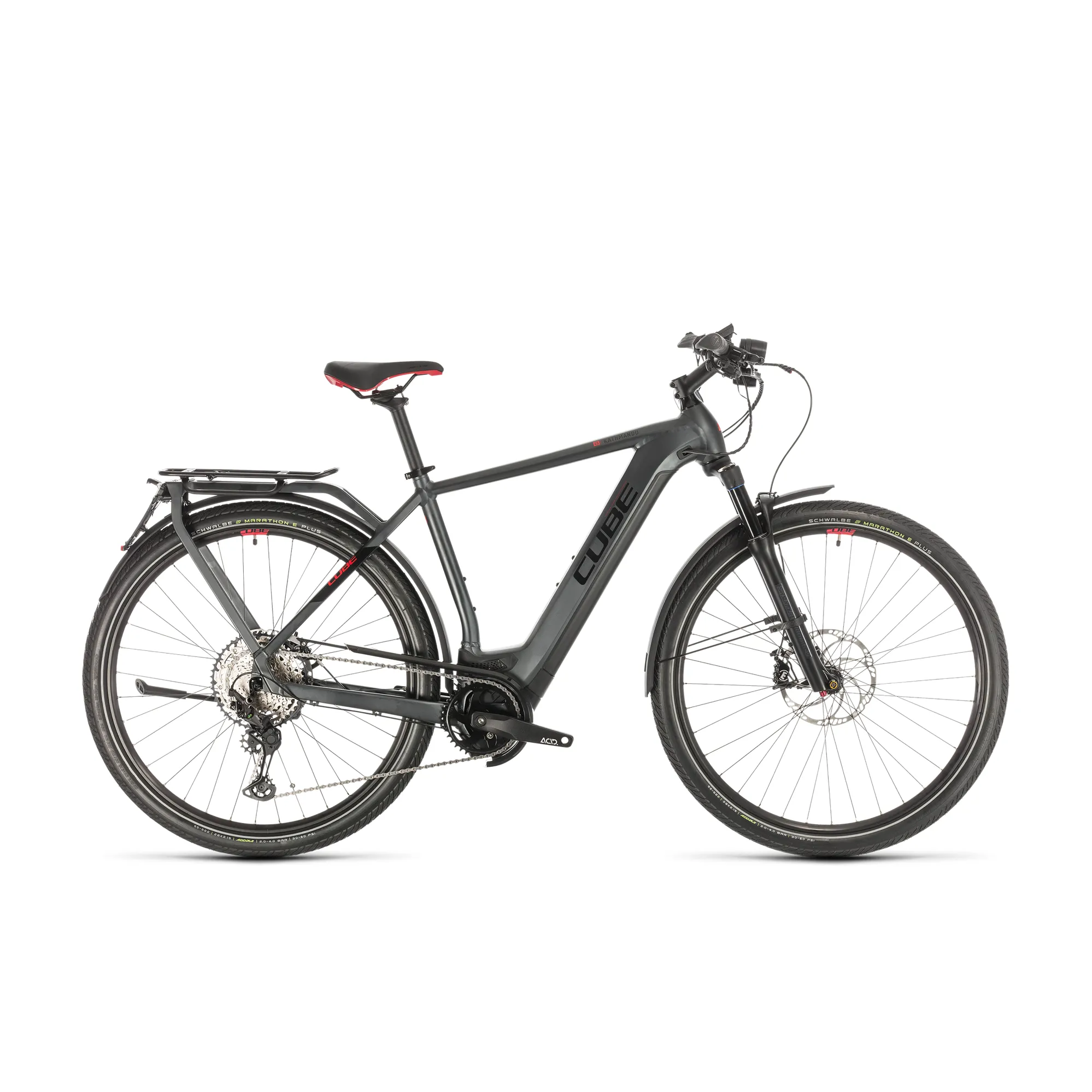 2021 Cube Kathmandu Hybrid 45 625 Electric Hybrid Bike in Grey