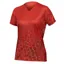 Endura Women's SingleTrack Print Tee in LTD Cayenne