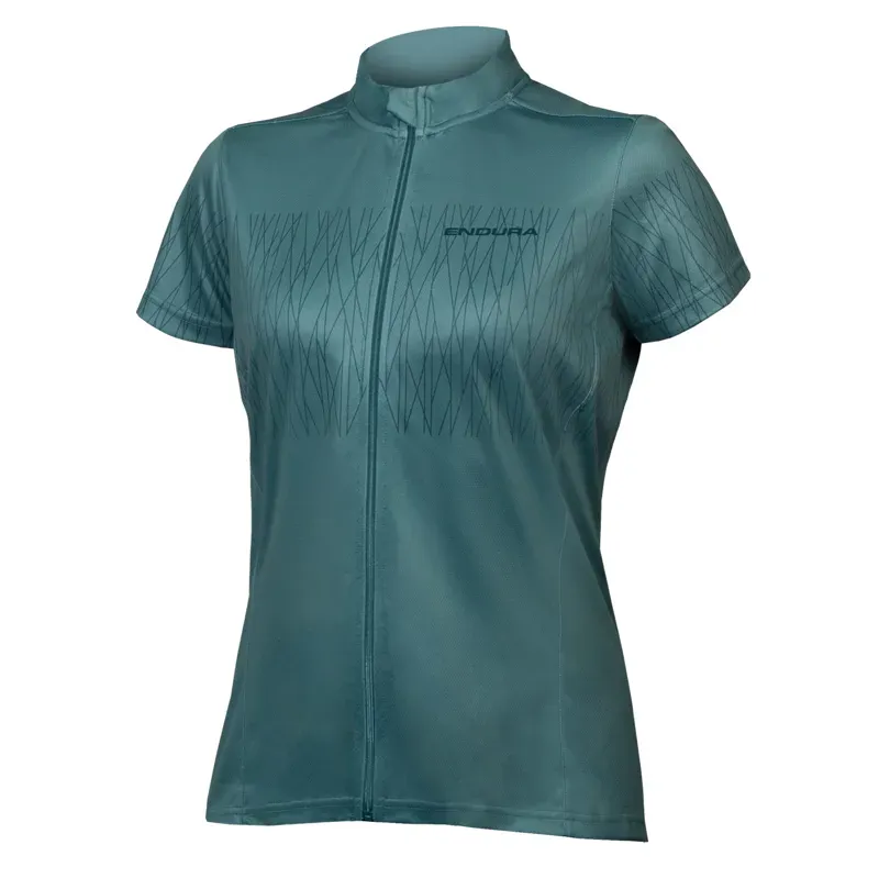 Endura Women's Hummvee Ray S/S Jersey in Moss