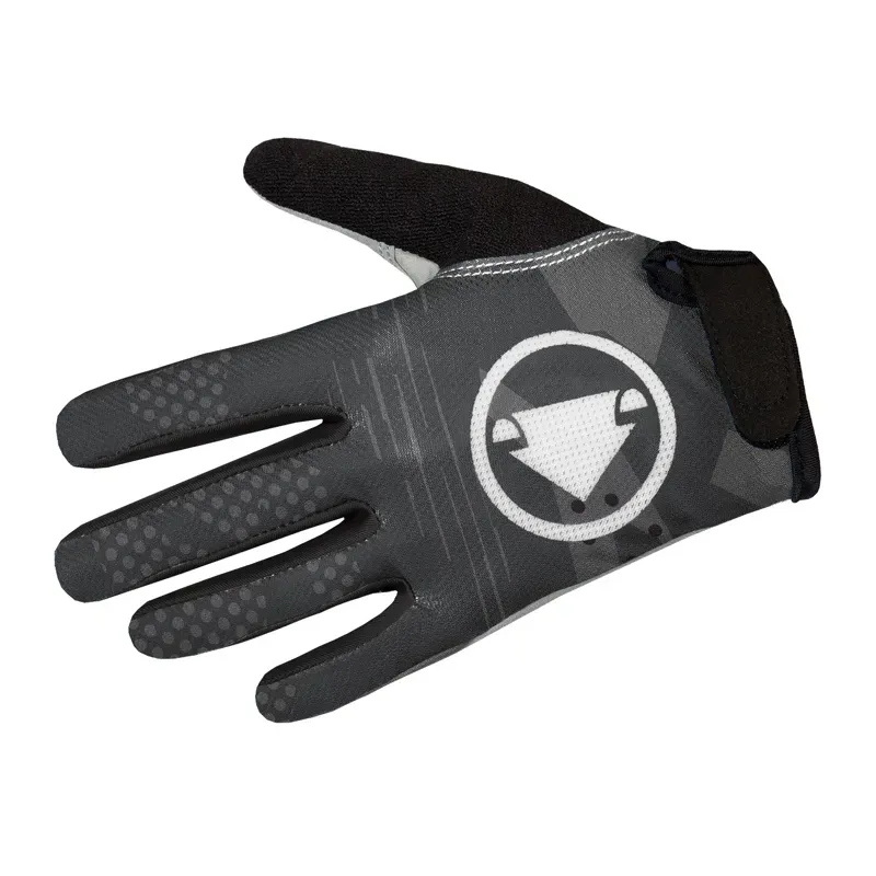 Endura Kids Hummvee Gloves in Grey Camo