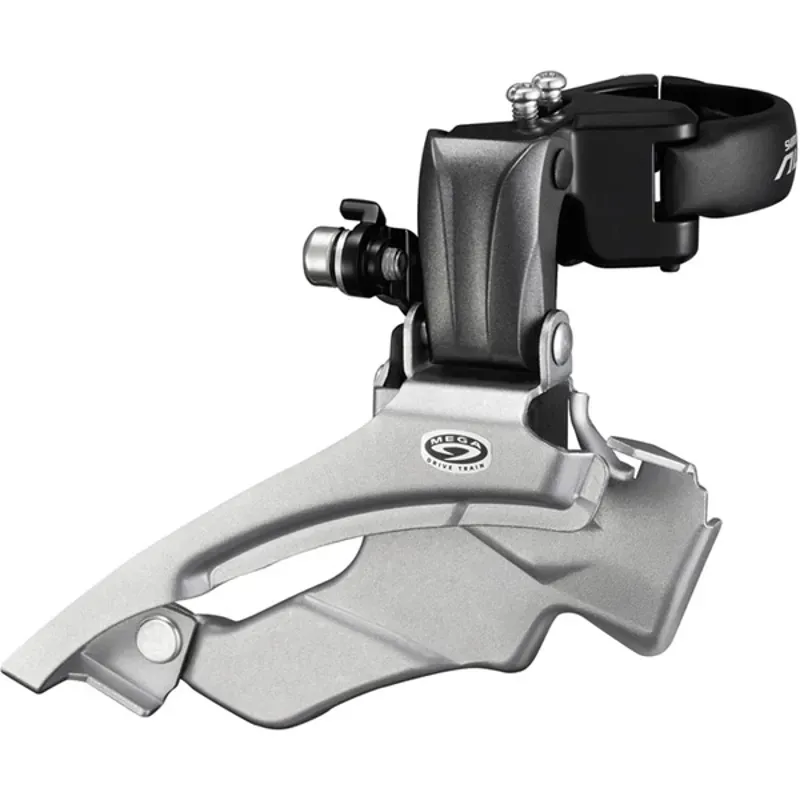FD-M370 Altus 9-Speed Front Derailleur, Top Swing, Dual- Pull