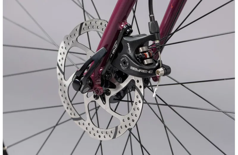 2021 Genesis Croix De Fer 30 Steel Gravel Bike in Purple-7