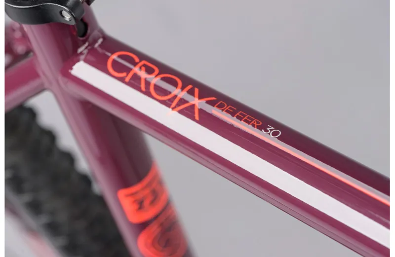 2021 Genesis Croix De Fer 30 Steel Gravel Bike in Purple-8