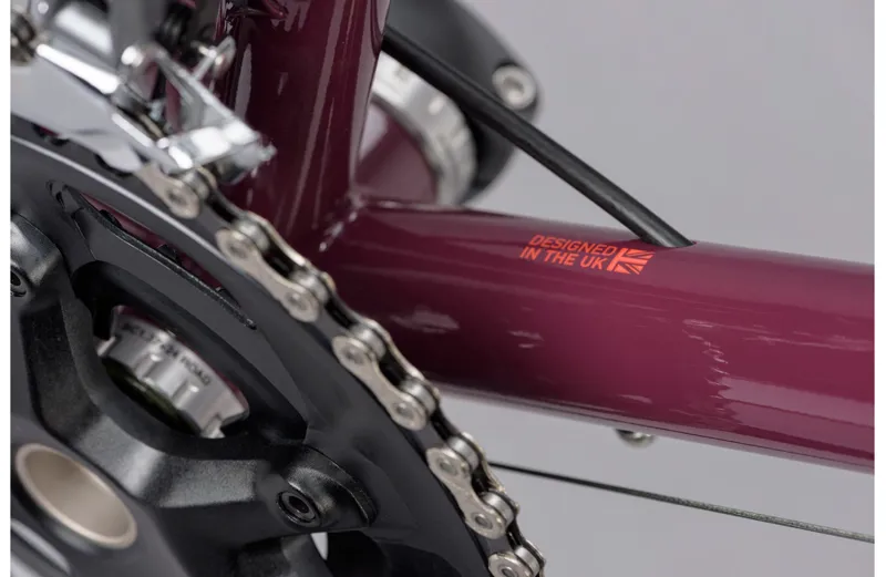 2021 Genesis Croix De Fer 30 Steel Gravel Bike in Purple-10