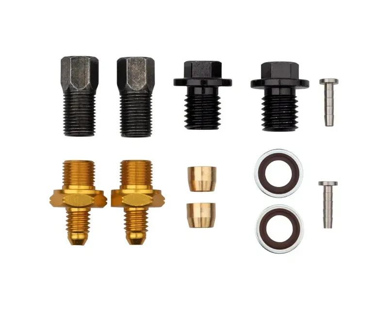Jagwire Pro Quick-Fit Adapter Kit Shimano HFA314 in Black