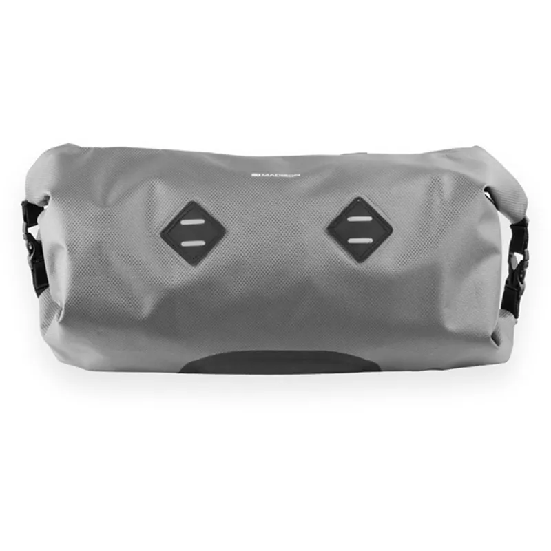 Madison Caribou Double Ended Bar Bag In Grey