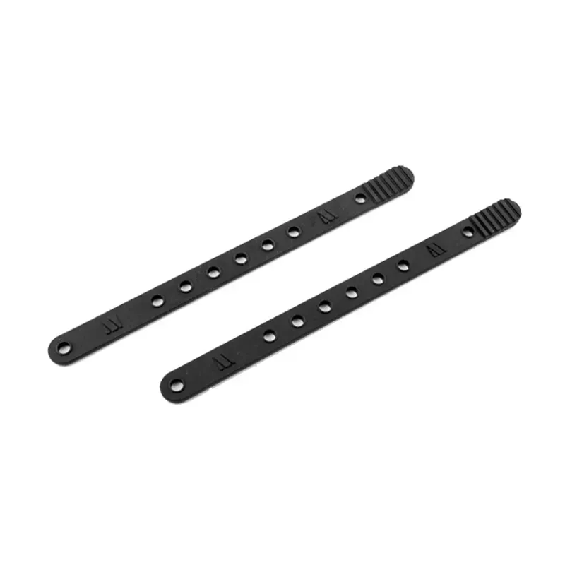 M Part QDR Mudguard Rubber Tension Straps in Black
