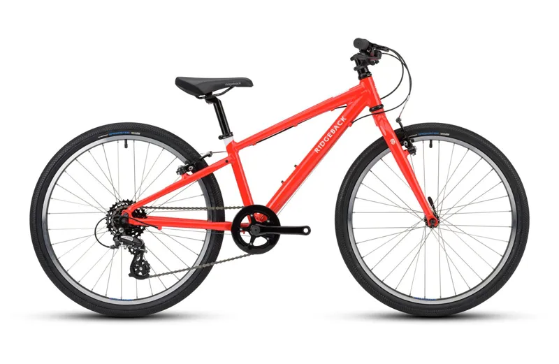 2021 Ridgeback Dimension 24 Kids Bike in Red