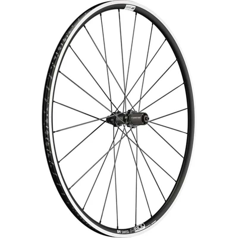DT Swiss P1800 SPLINE Shimano Rear Wheel in Black-1