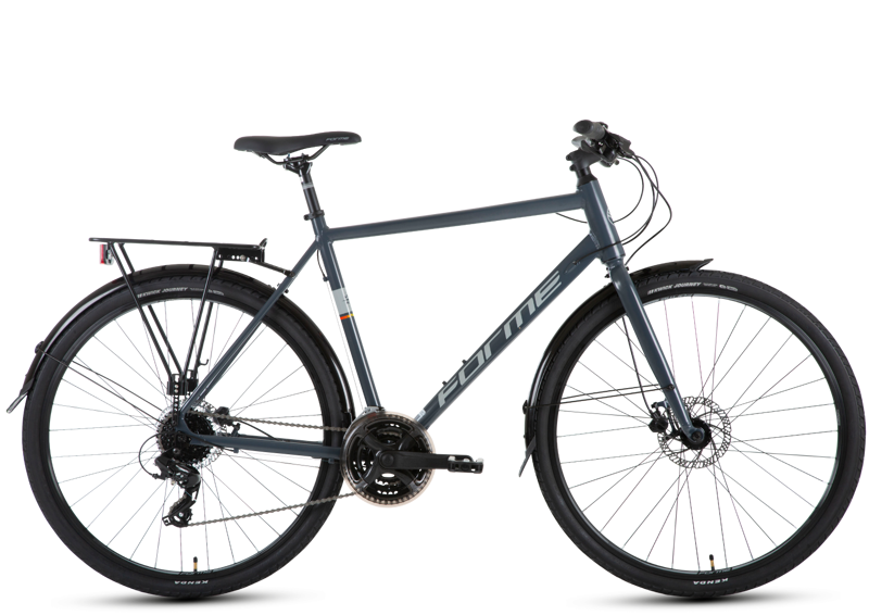 Forme Winster 1 Hybrid City Bike 700C Gents Grey-1
