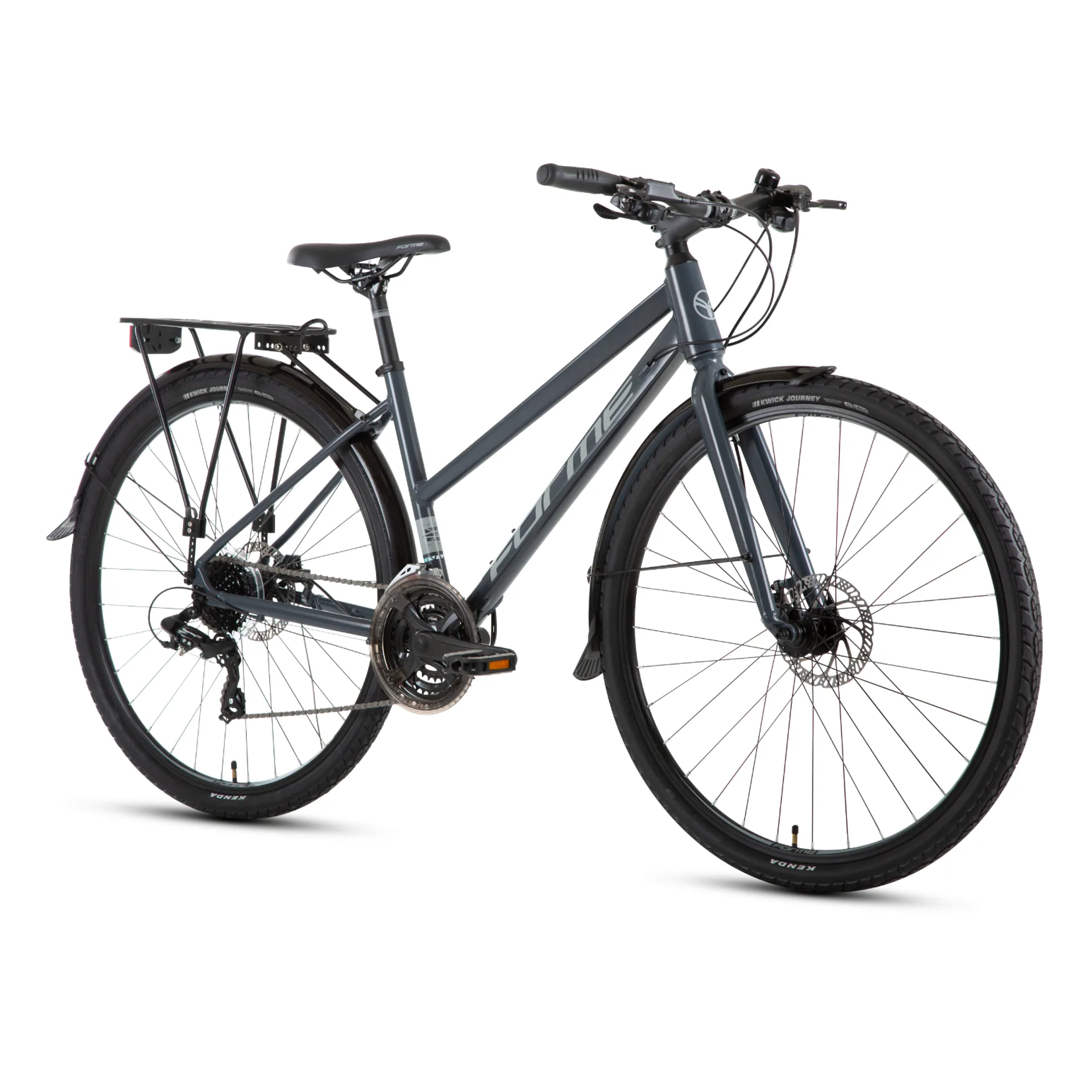 Forme Winster 1FE Hybrid City Bike 700C Ladies Grey 1