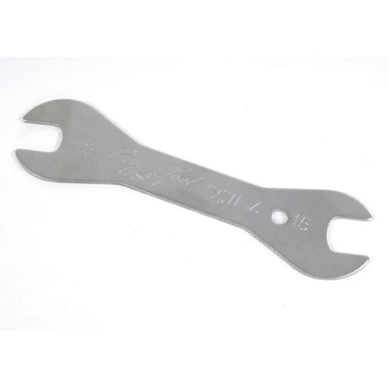 Park Tool DCW-1 13mm and 14mm Double-Ended Cone Wrench in Silver