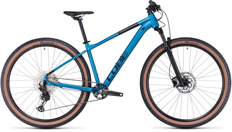 Cube Attention SLX Mountain Bike in Sea/Orange