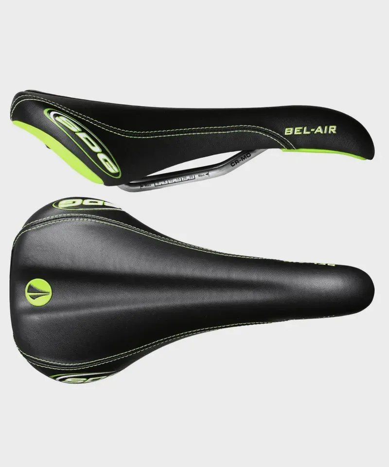 SDG Bel Air Cro-Mo Rail Saddle in Green