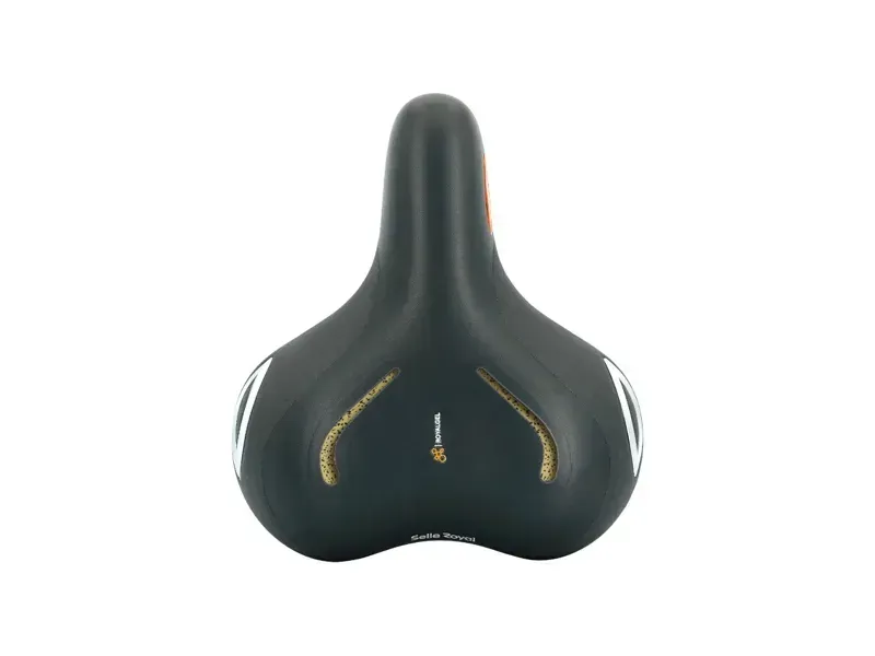 Selle Royal Lookin Stracciatella Relaxed 260x220mm Saddle in Black-1