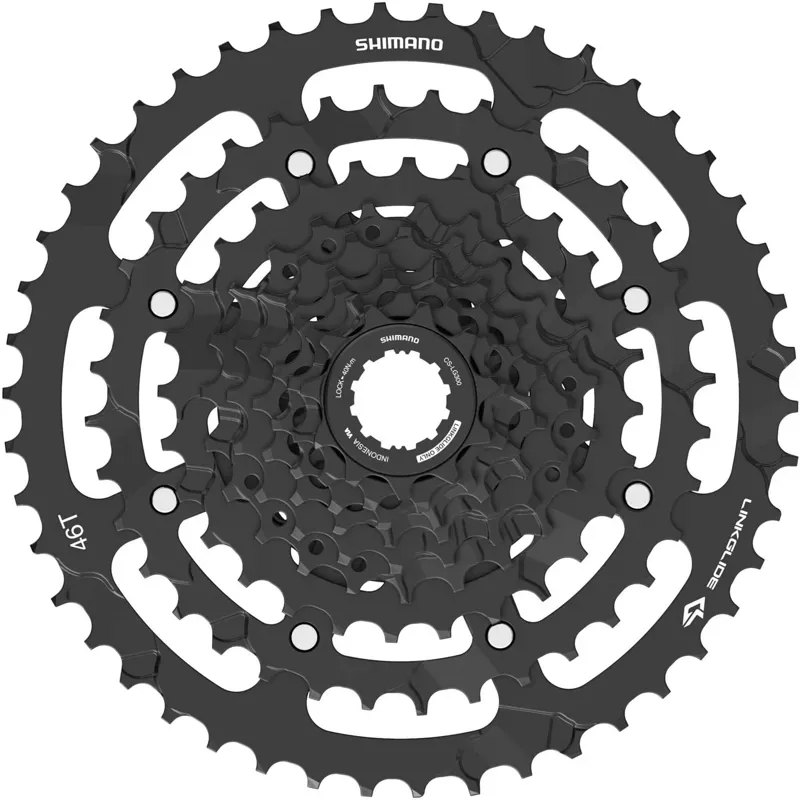Shimano Cues CS-LG300 9spd 11-46t Cassette in Black