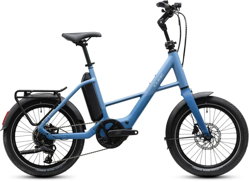 Cube Compact Hybrid 540 Compact eBike in Thistle Blue/Blue