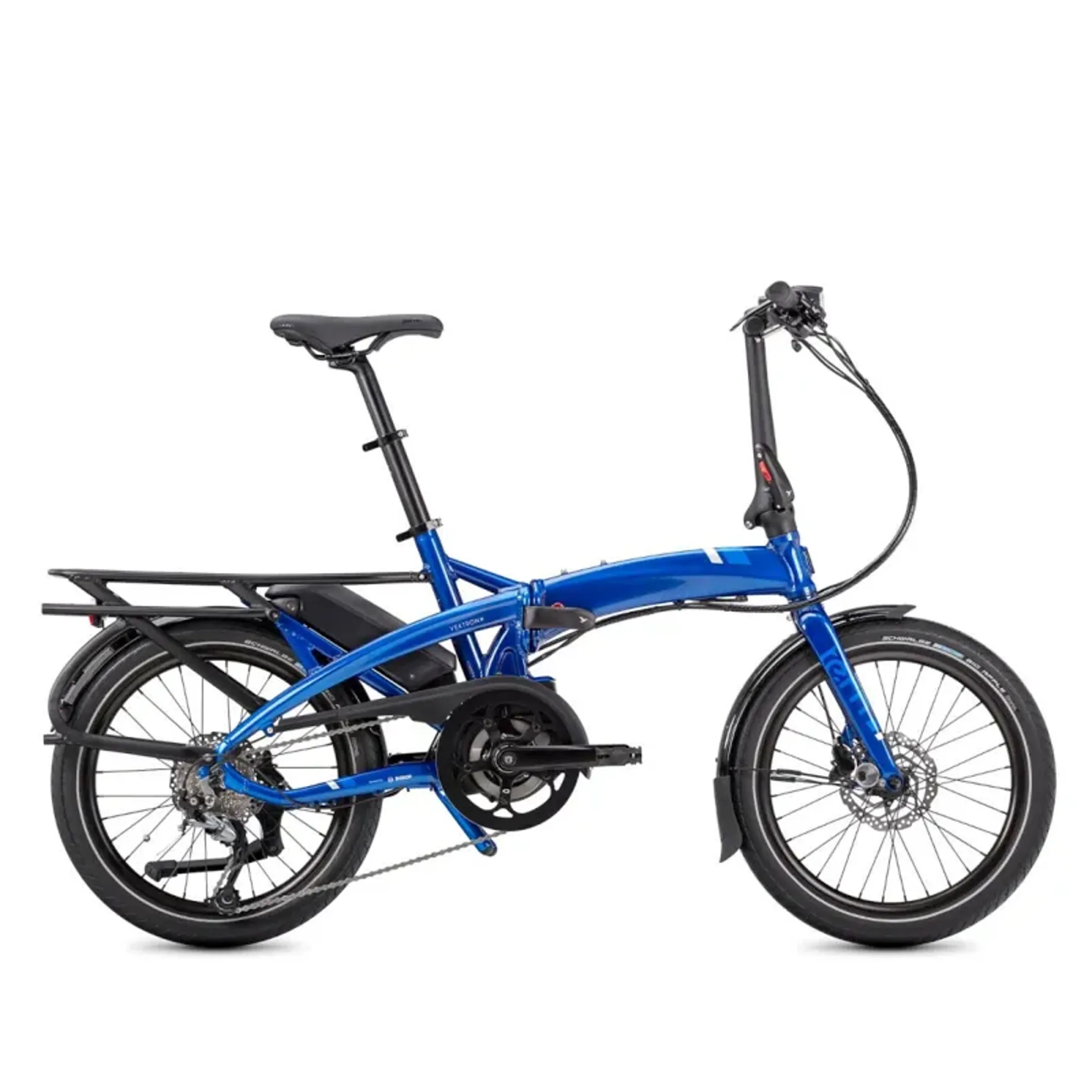 Tern Vektron Q9 9spd 20in Folding eBike in Blue - Main Image