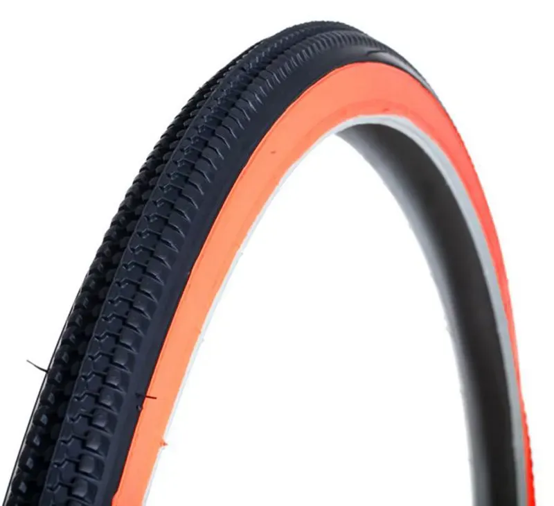 Oxford 27 X 1 1/4 Zig Zag Tyre in Orange