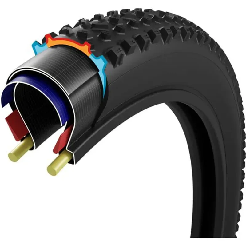 Vittoria Syerra Tyre 29x2.4-inch Fld. TL Ready Tyre in Full Black-2