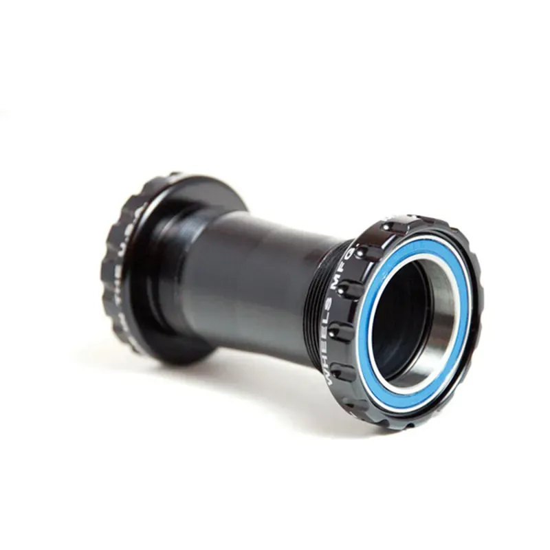 Wheels Manufacturing BSA30 Steel Bearing Bottom Bracket in Black