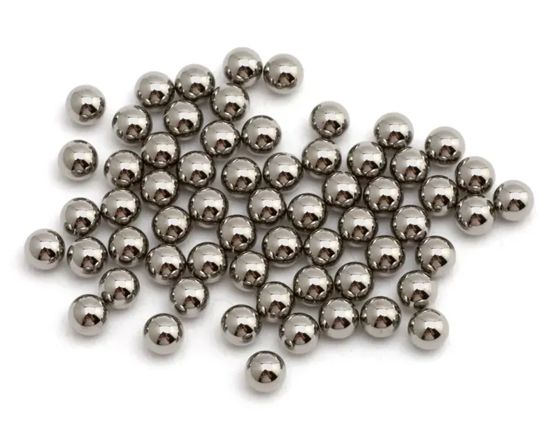 Shimano Spares PDM324 3/32-inch 62-piece Loose Steel BB in Silver